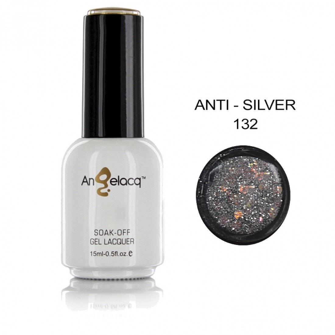 Ημιμόνιμο Επαγγελματικό Βερνίκι Angelacq 15ML – 0.5FL.OZ - ANTI SILVER