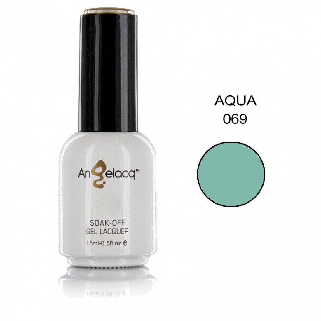 Ημιμόνιμο Επαγγελματικό Βερνίκι Angelacq 15ML – 0.5FL.OZ - AQUA