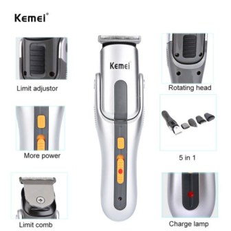 Kemei-KM-680A-EU-Plug-Multifunction-Rechargeable-Electric-Shaver-Razor-Cordless-Adjustable-Cutter-Hair-Clipper-Trimmer-2-500x500